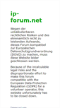 Mobile Screenshot of ip-forum.net